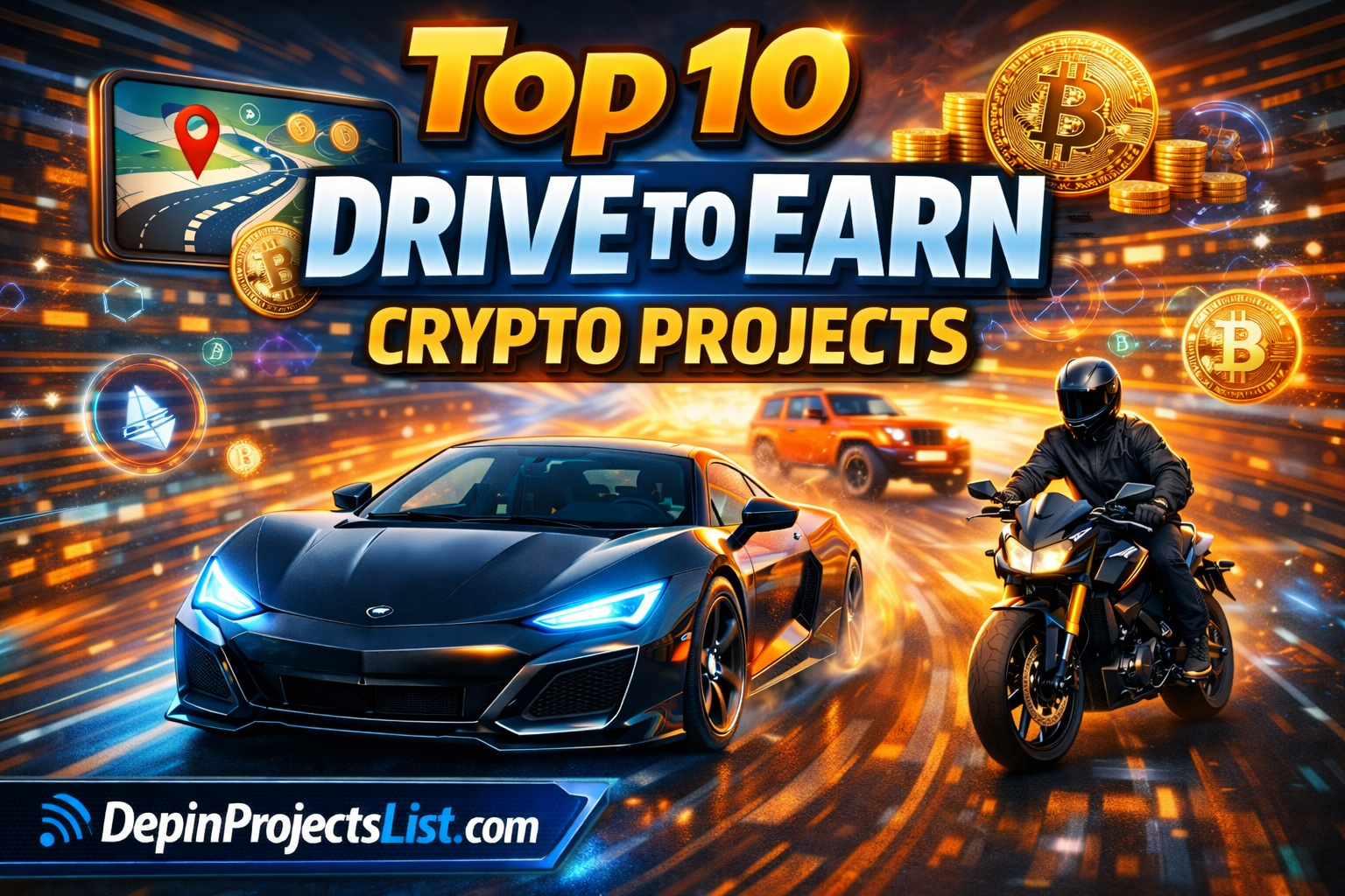 Drive to Earn Crypto